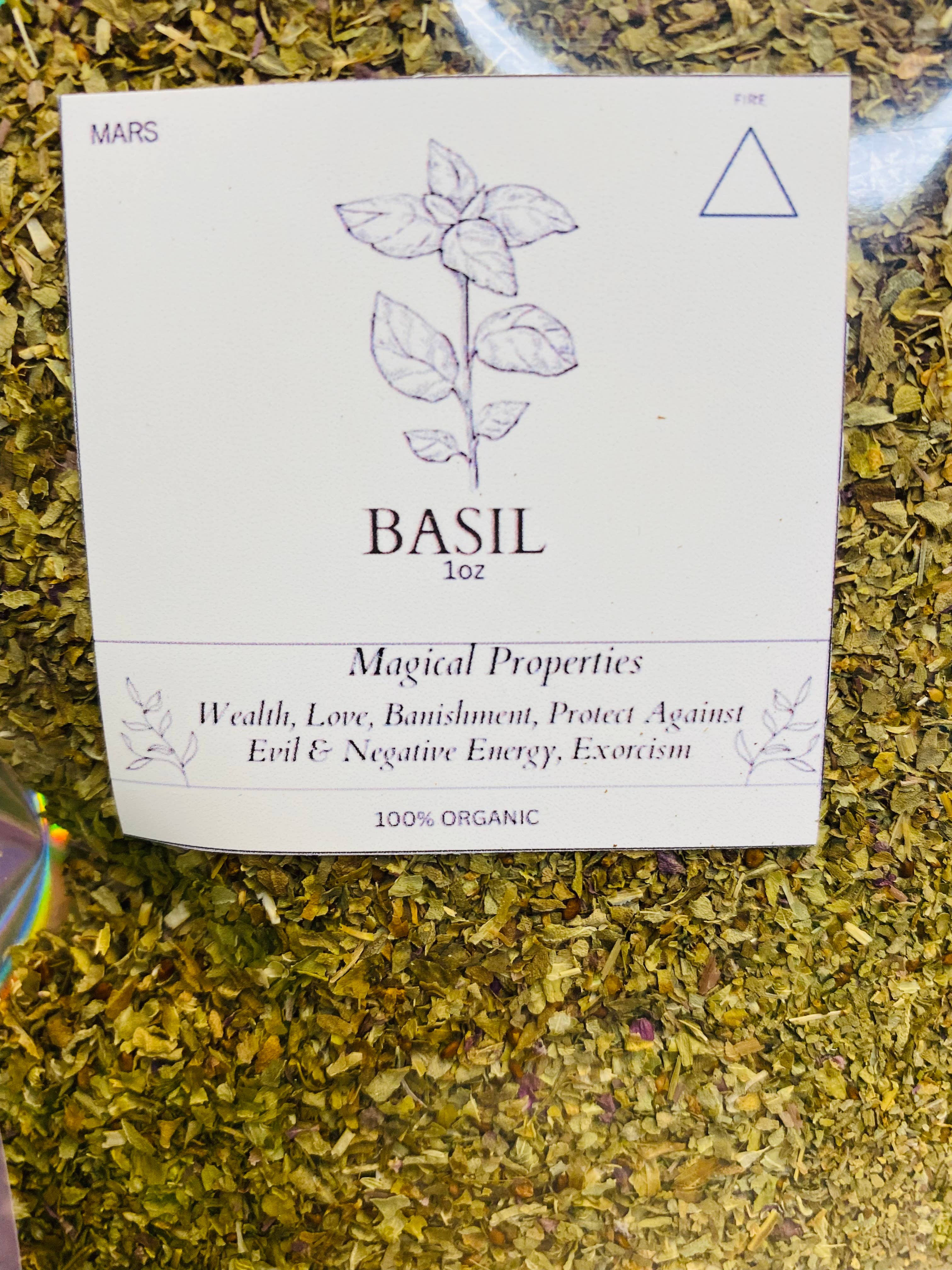 Basil Leaf -100% Organic