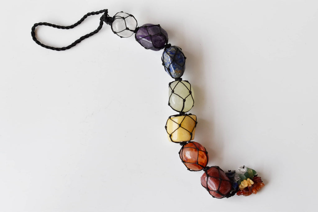 Crystal Hanger | 7 Chakra | Stone Hanger Car Accessories