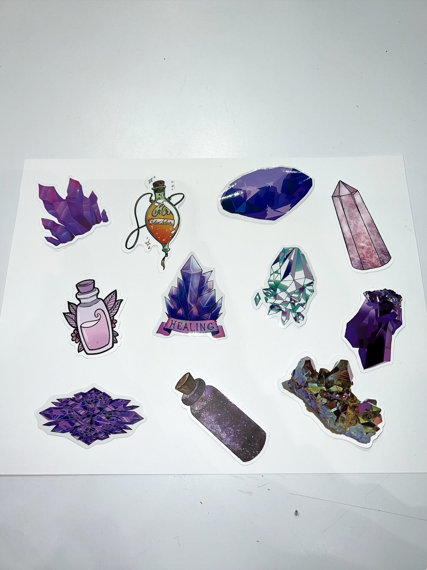 Crystal-Witchy Sticker Pack