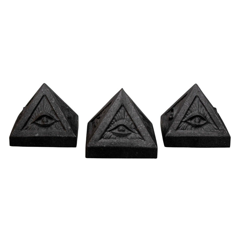 Shungite Evil Eye Pyramid.