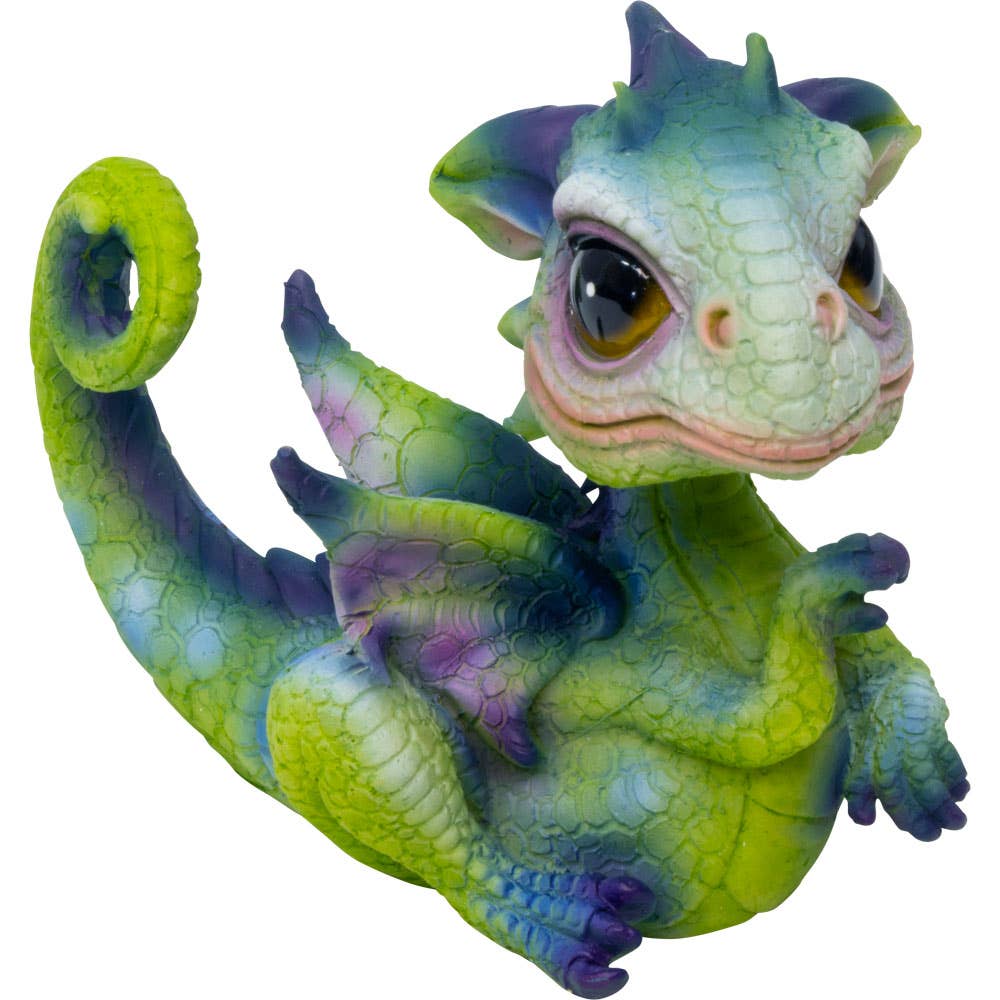Polyresin Baby Dragon Figurine - Posing (Each)