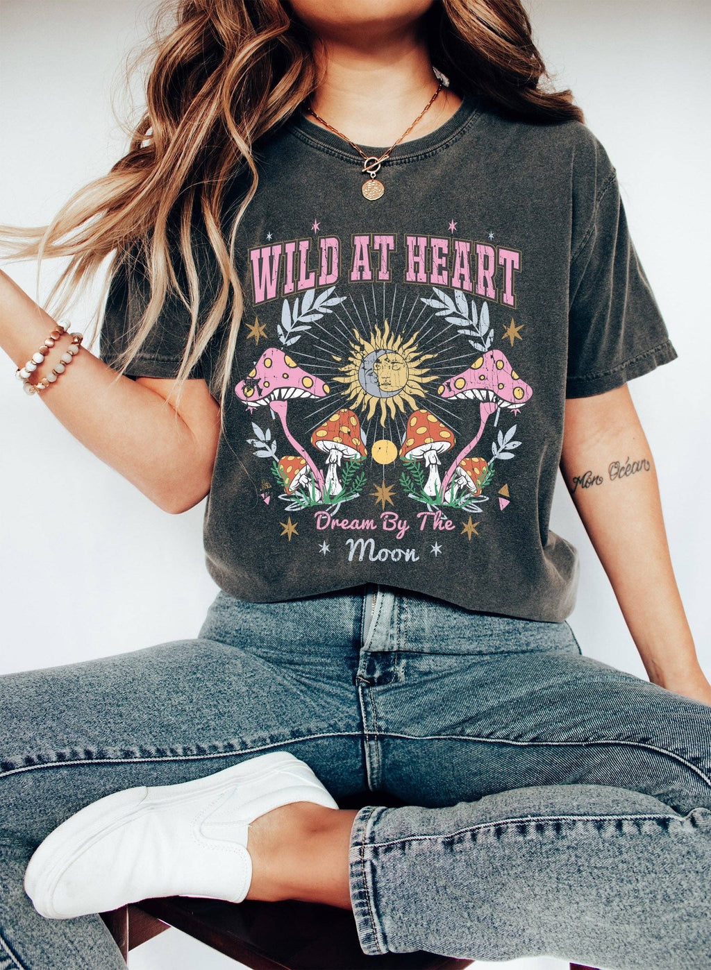 Wild At Heart Dream By The Moon Vintage T-Shirt