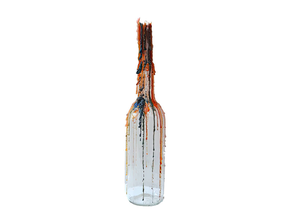 2 PACK BEAUTIFUL COLOR DRIP CANDLES