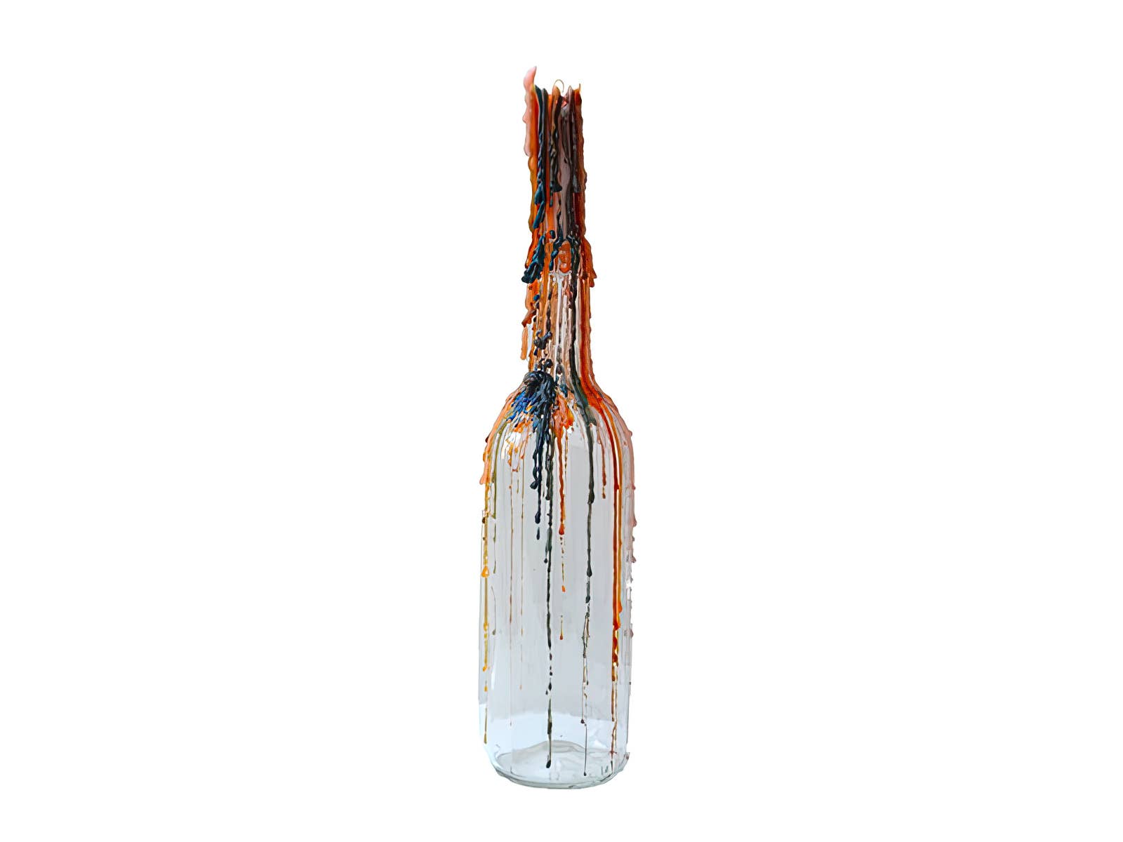 2 PACK BEAUTIFUL COLOR DRIP CANDLES