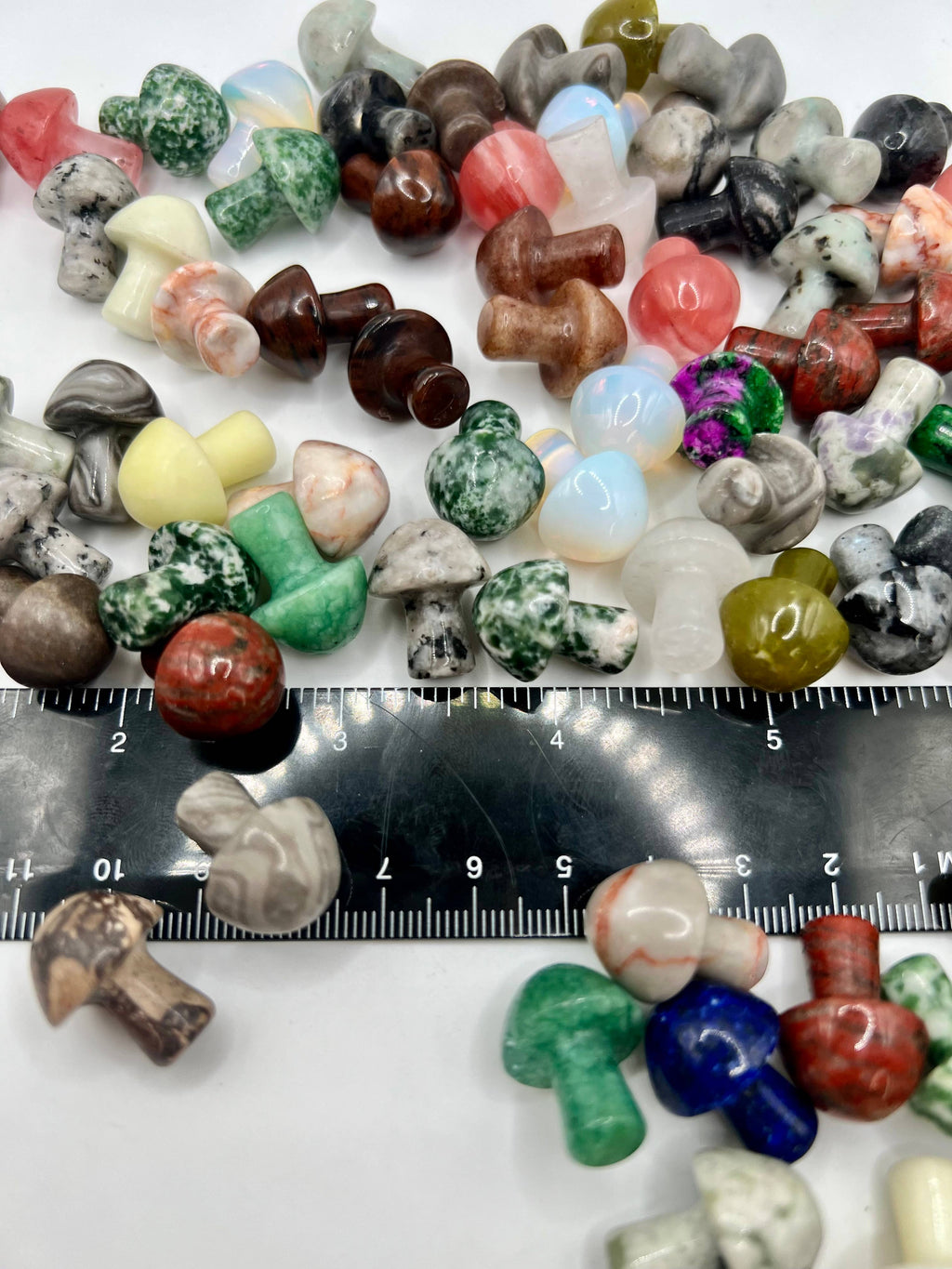 Crystal Mushroom Carving - Mini Crystal Mushroom Assorted