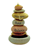 Inspirational Stones Back Flow Incense Burner
