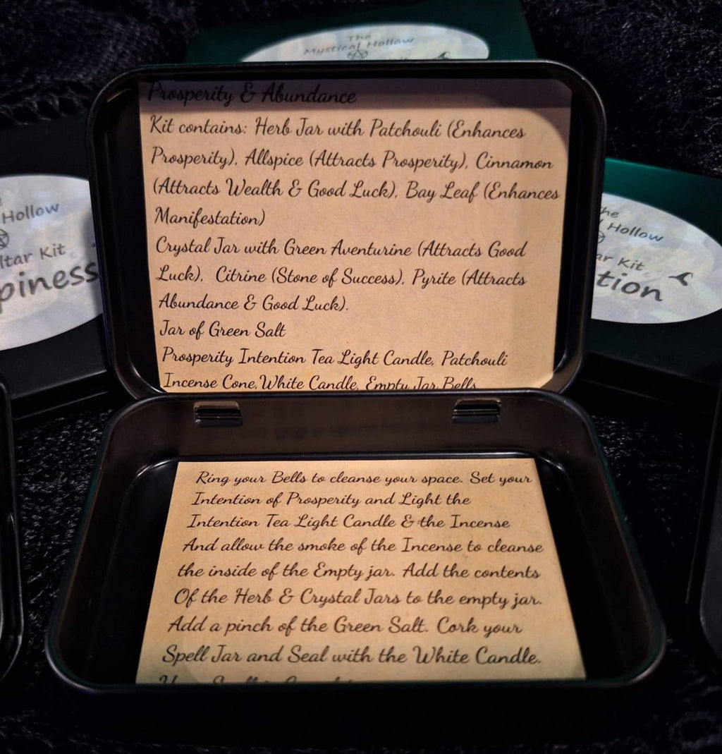 Altar Kit--Prosperity