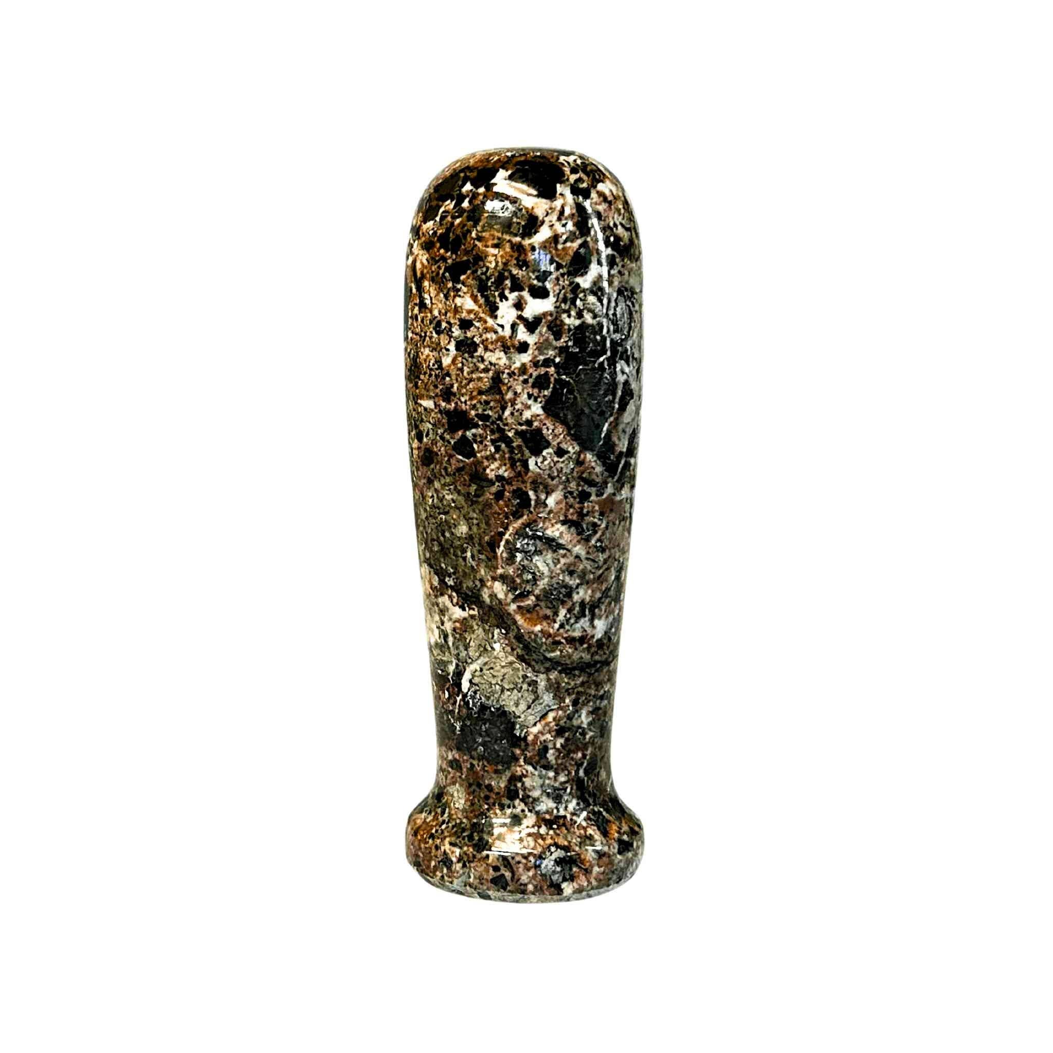 Black Zebra Mortar and Pestle.