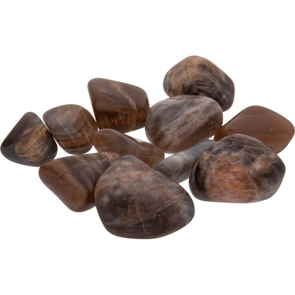 Tumbled Stones Black Moonstone (1lb)