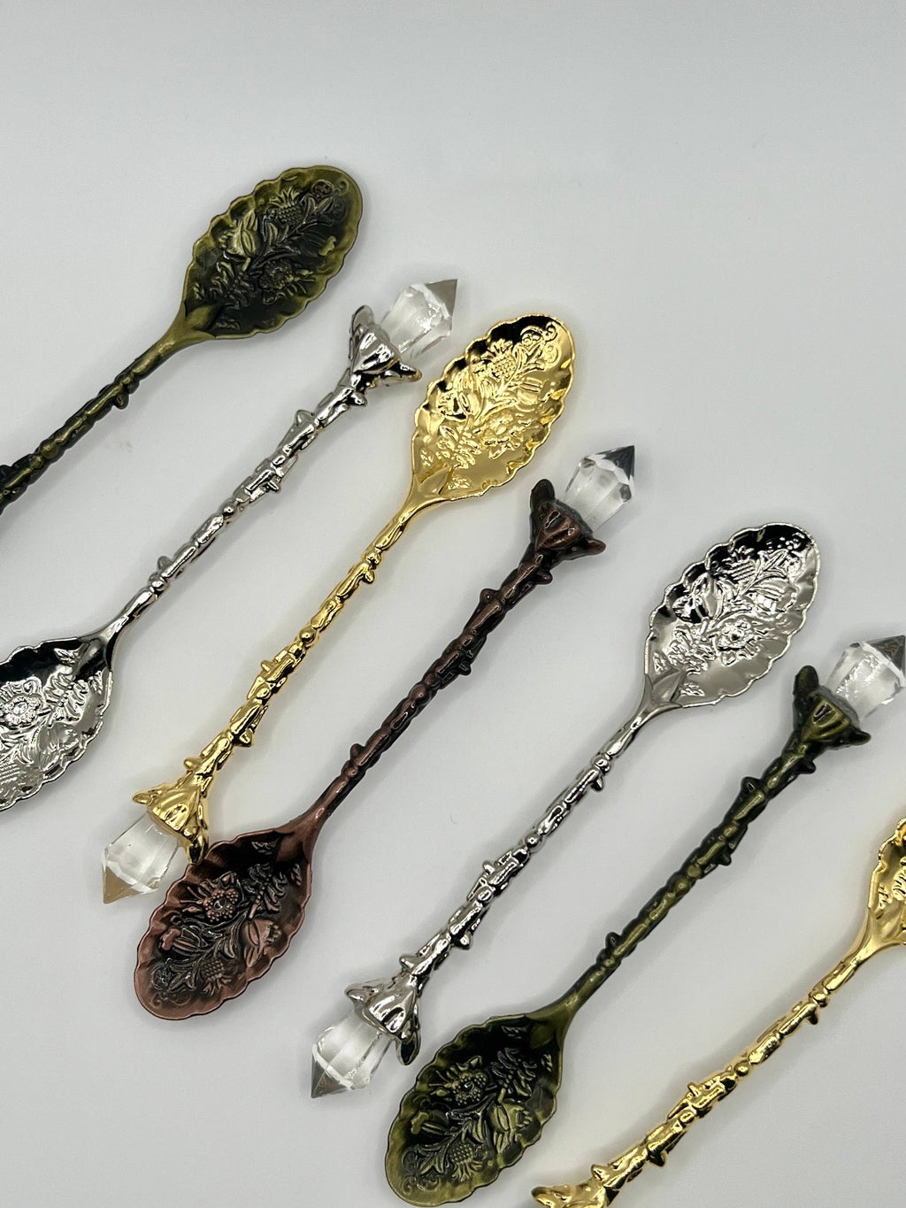 Crystal Tea Spoon - Decorative Crystal Witch Spoon