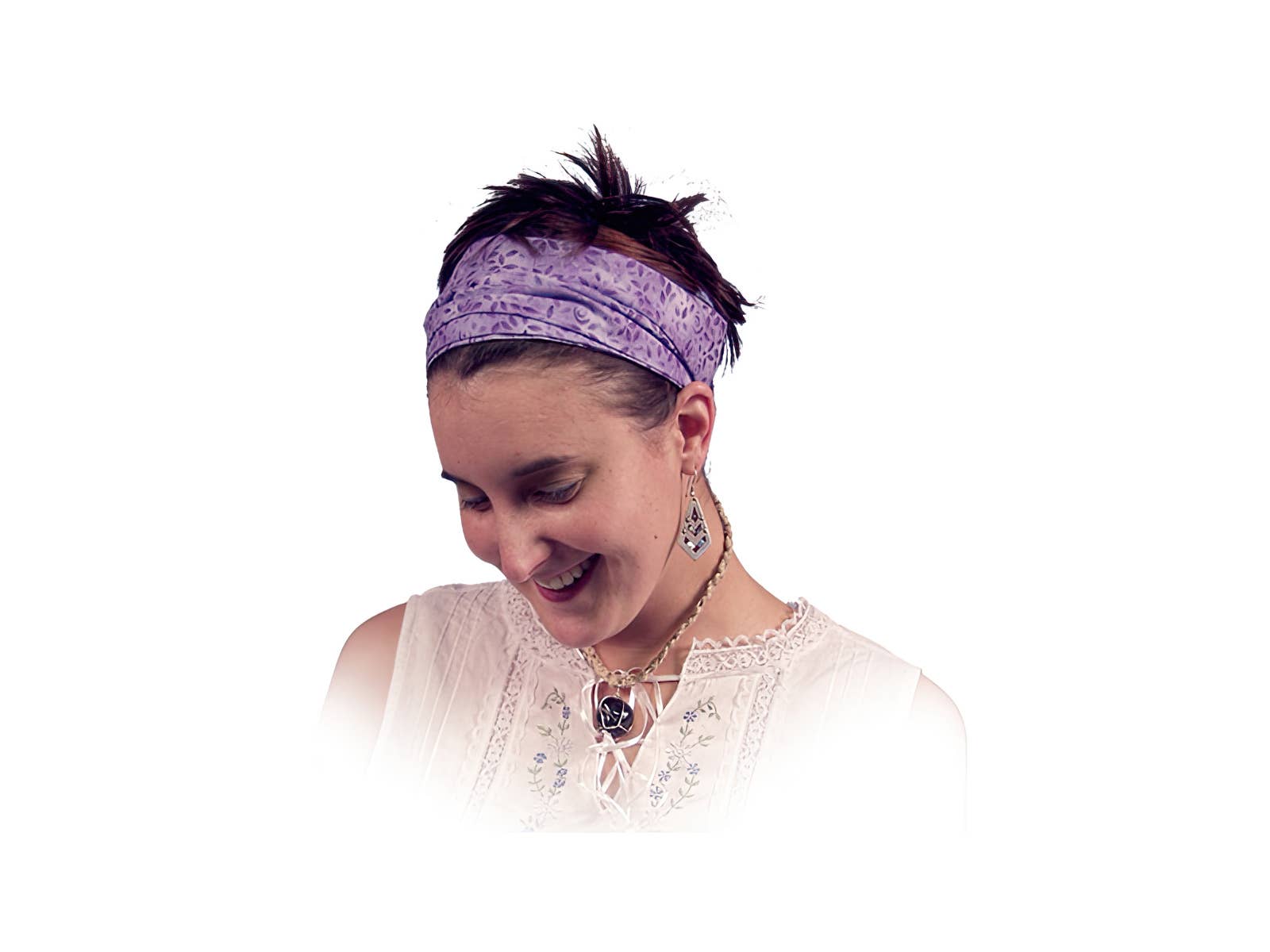 CALICO EXPANDABLE HEAD BAND / KERCHIEF