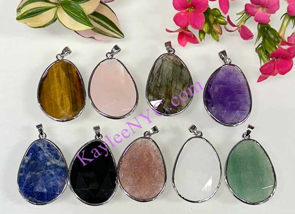 Natural Crystal Pendant Healing Energy