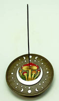 Round Mushroom/Moons Incense Burner