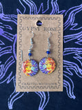 Sun and moon earrings