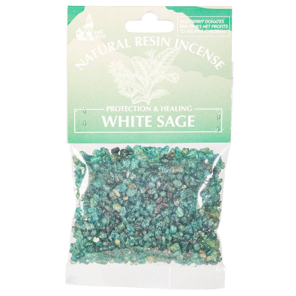 WHITE SAGE RESIN INCENSE
