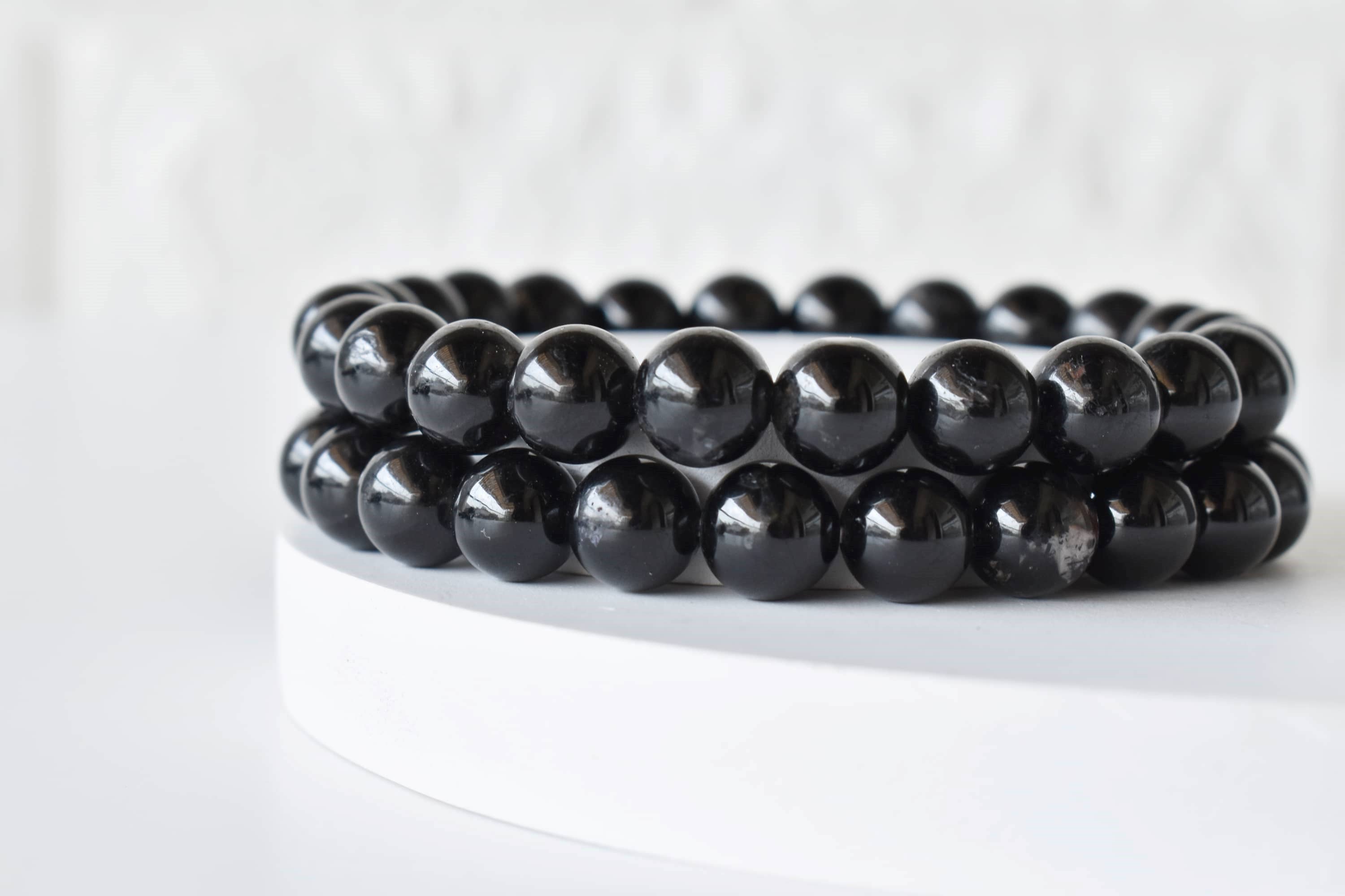 Healing Bracelet | Black Tourmaline | Gemstone Bracelet