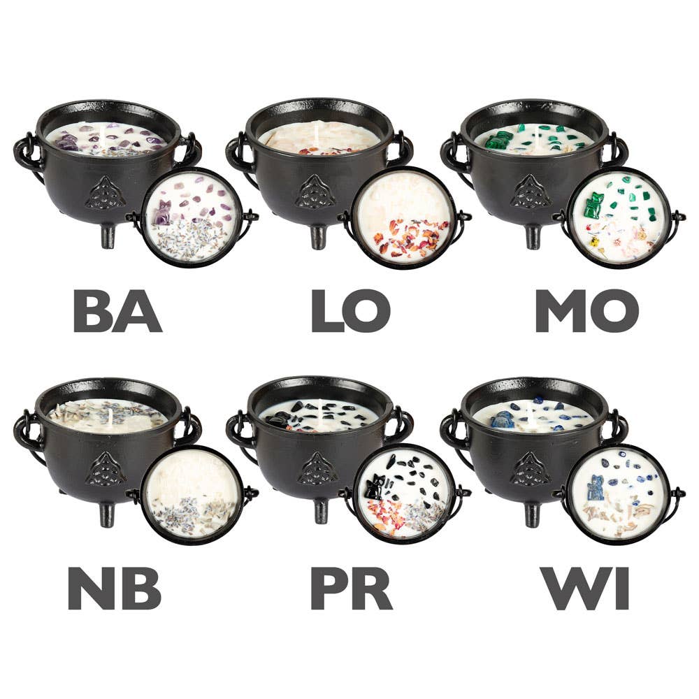 LARGE CAULDRON CANDLES