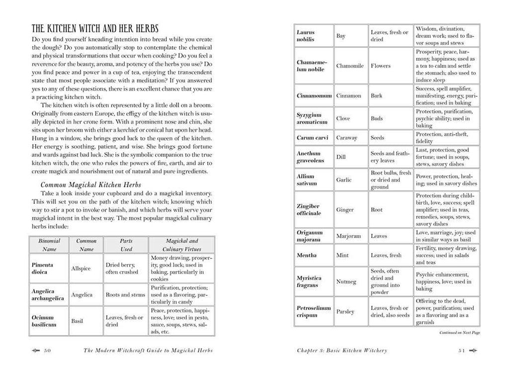 Modern Witchcraft Guide to Magickal Herbs by Judy Ann Nock