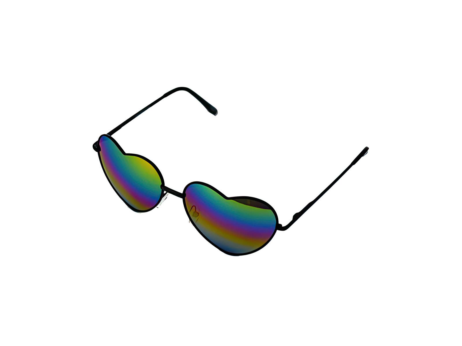 Rainbow Love Heart Sunglasses