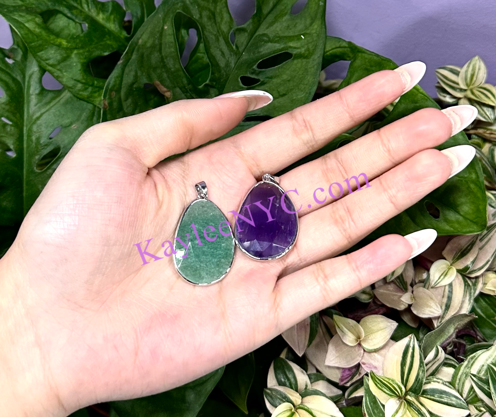 Natural Crystal Pendant Healing Energy