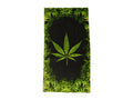 Cannabis Leaf Garden Towel