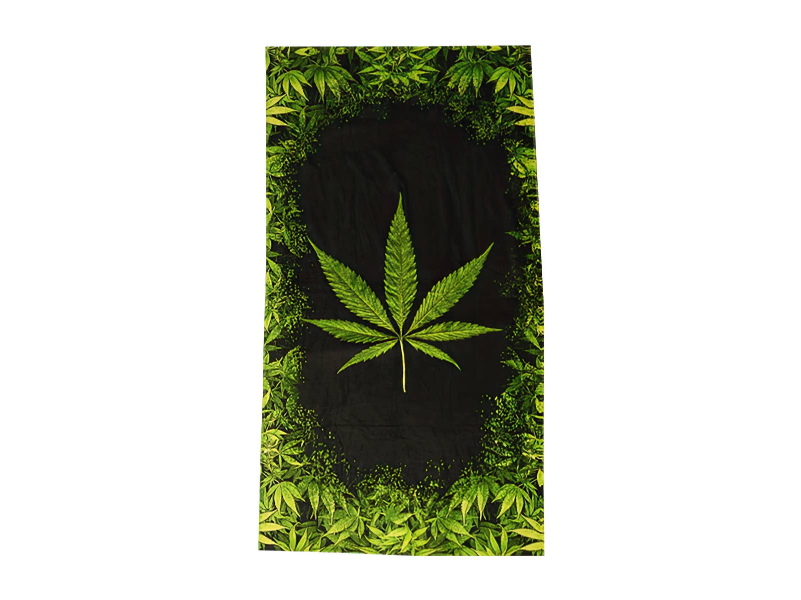 Cannabis Leaf Garden Towel