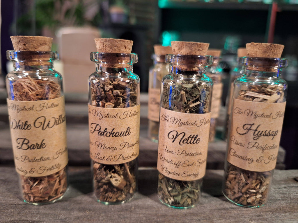 Herb Jars--Dried