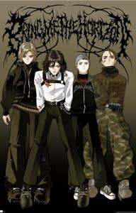 Bring Me the Horizon - Anime Poster - 22.375" x 34"