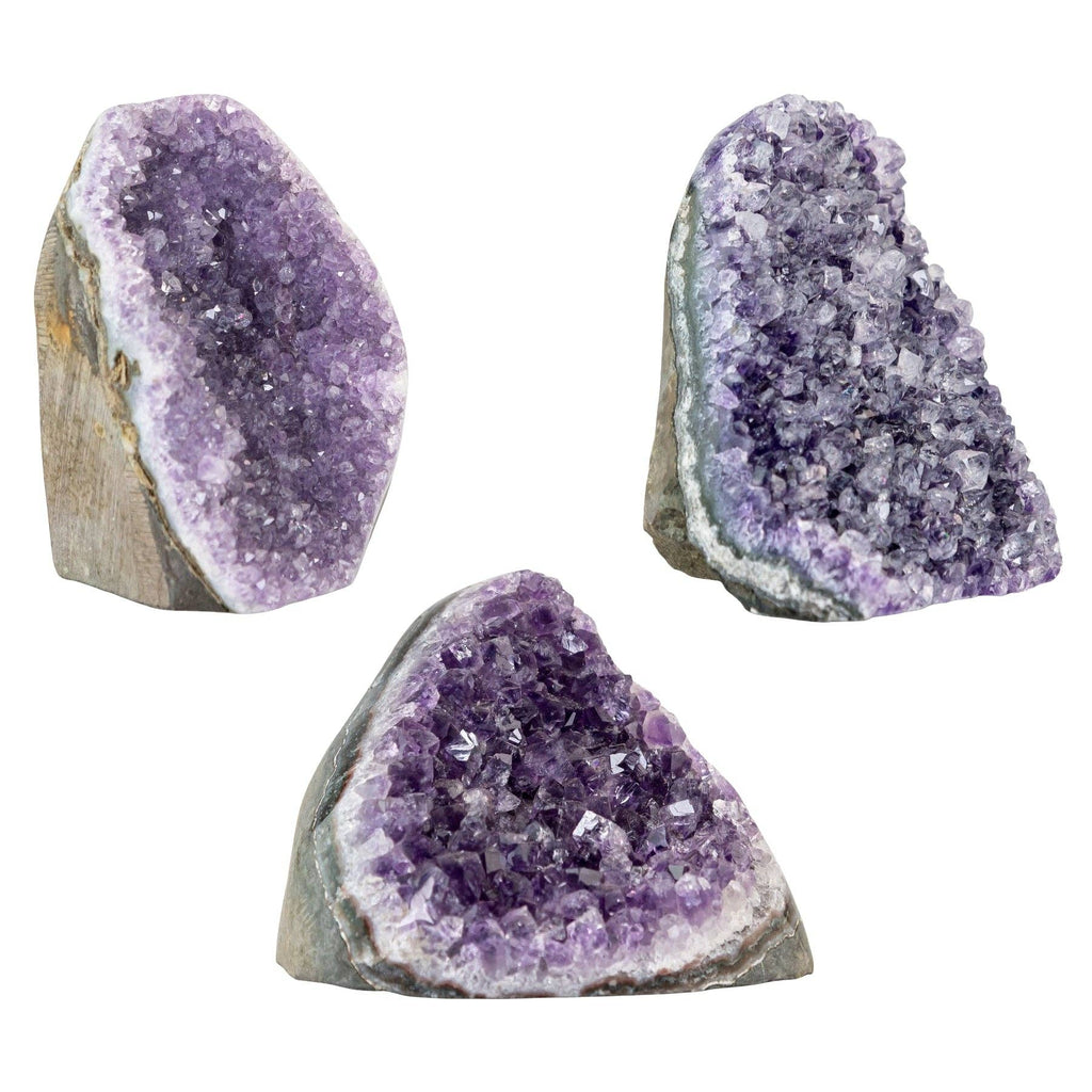 Amethyst Cut Base Geode Cluster.