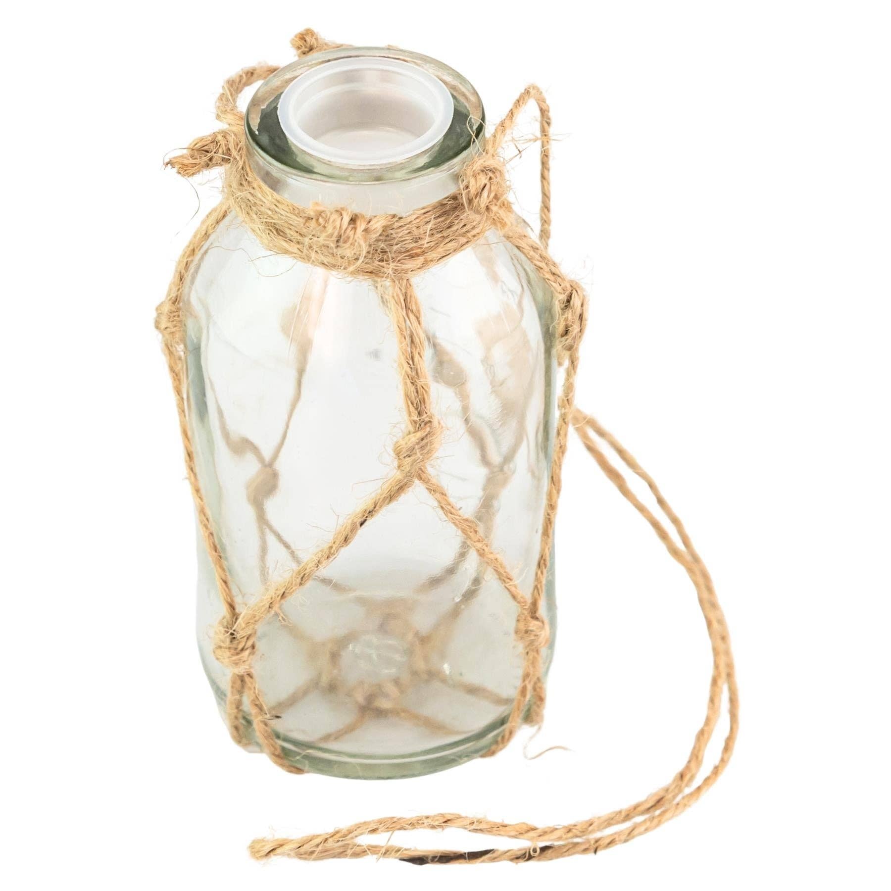 Hanging Glass Bottle.