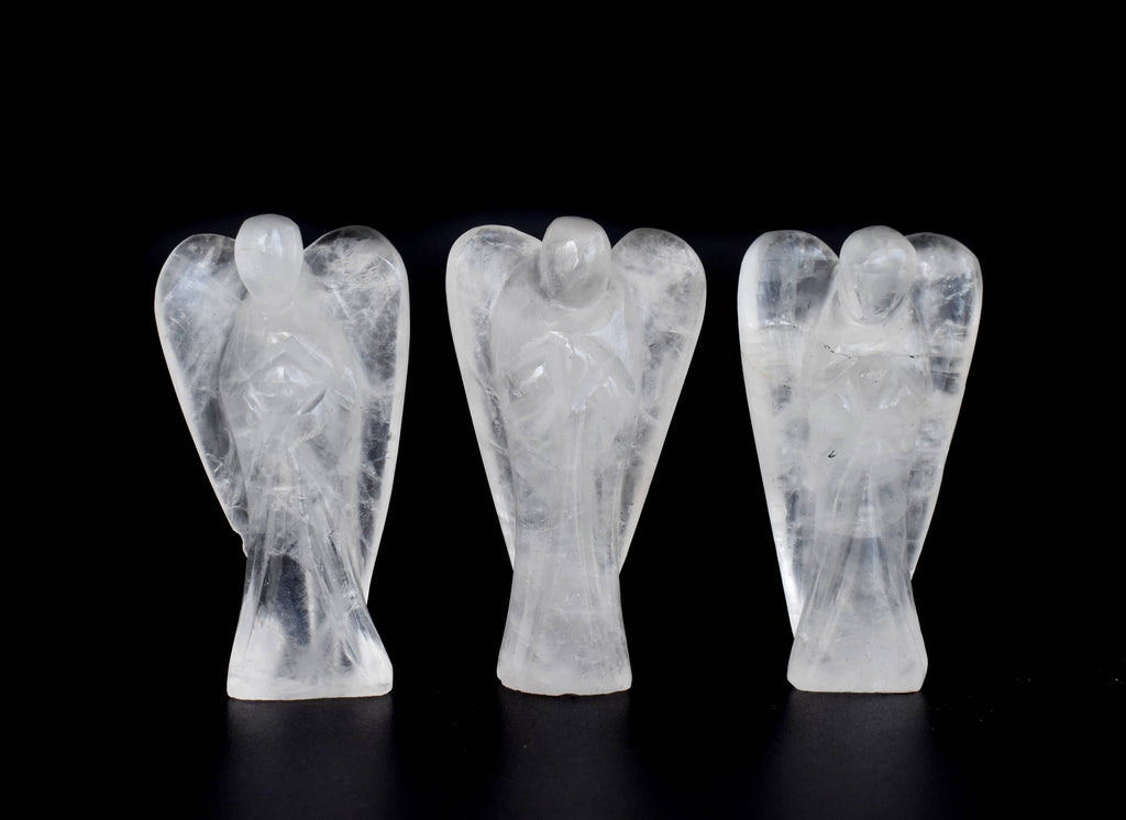 Gemstone Angels | Crystal Quartz | Pocket Crystal Angels