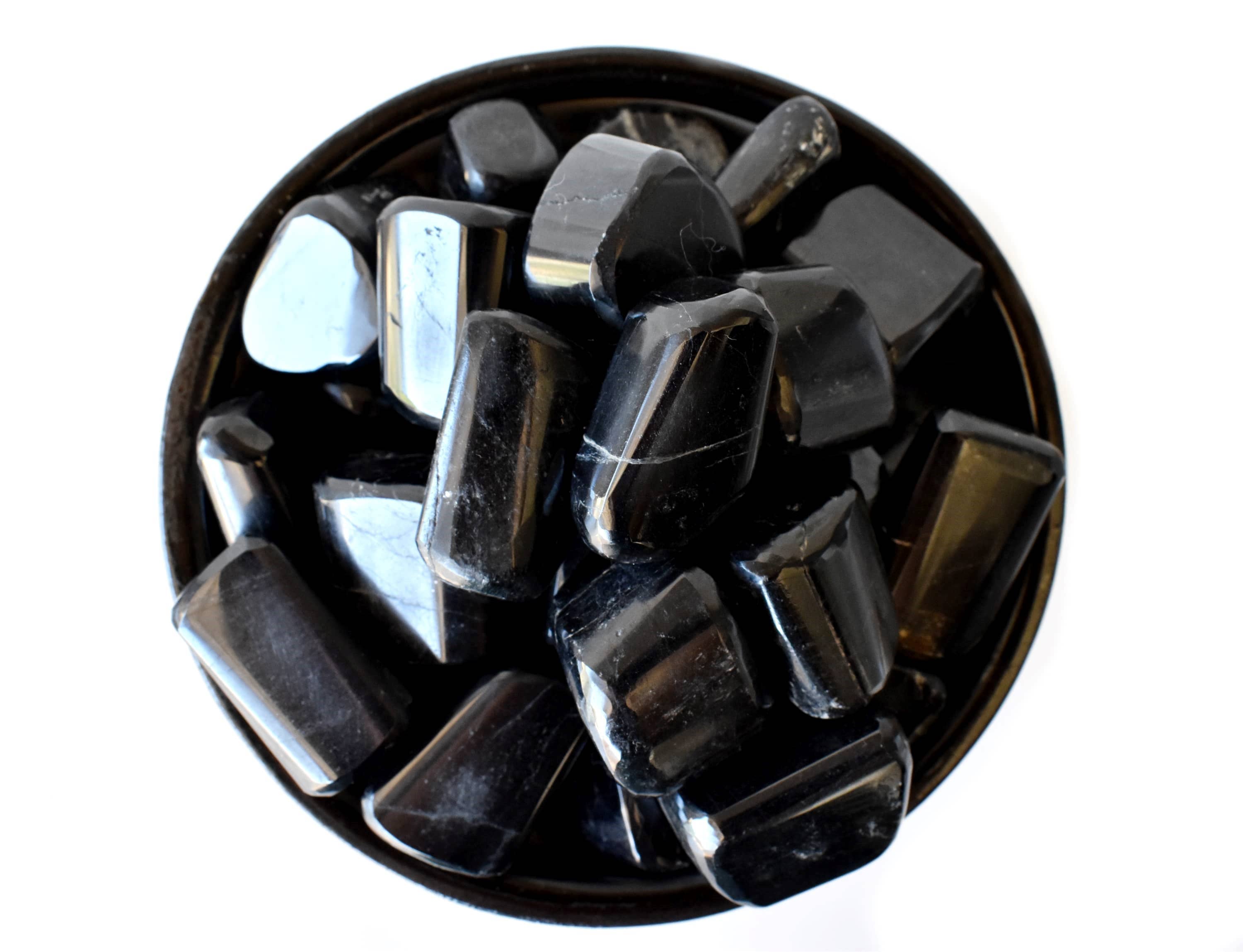 Black Tourmaline Tumbled Stones Healing Stones 100G to 1KG