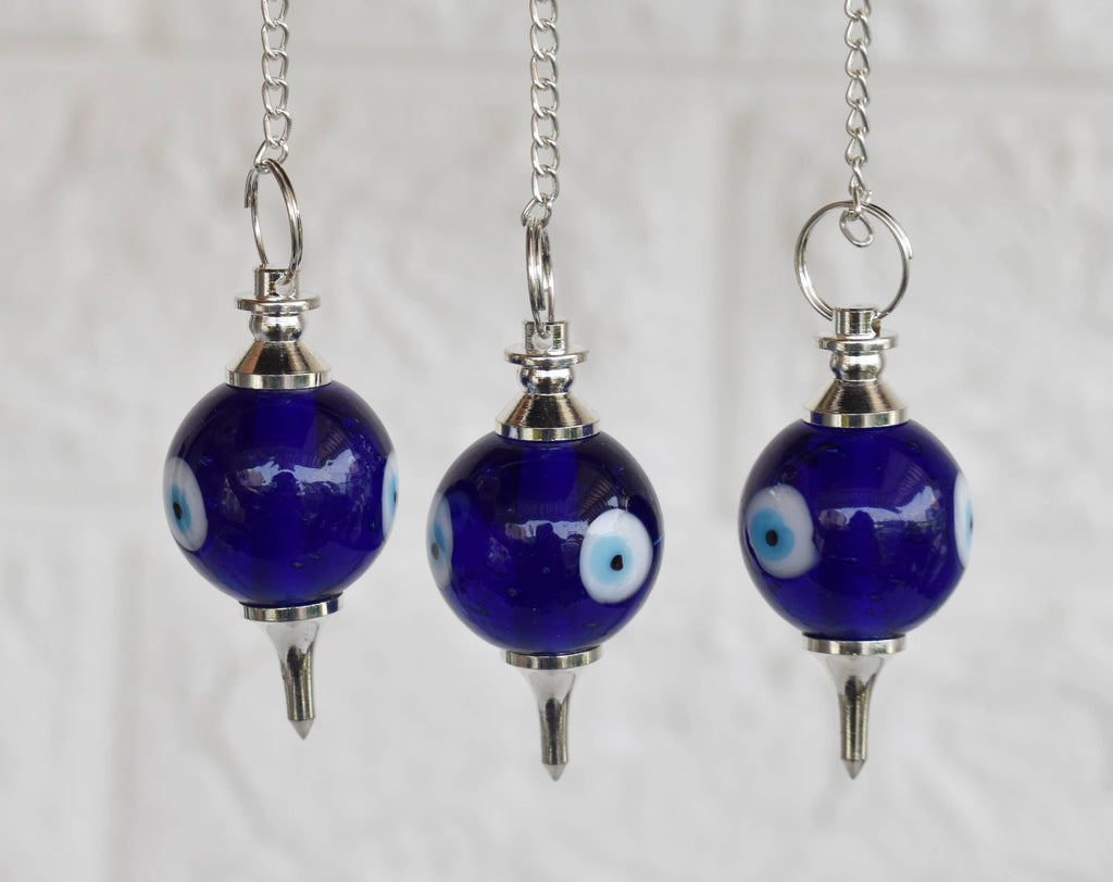 Crystal Pendulum | Evil Eye | Ball Pendulum| chakra pendulum