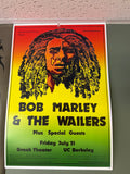 Bob Marley & The Wailers Greek Theater Poster