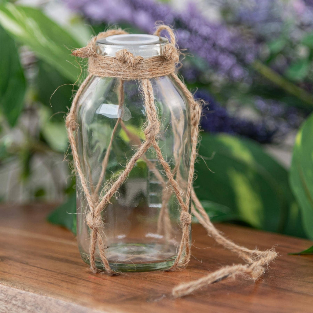 Hanging Glass Bottle.