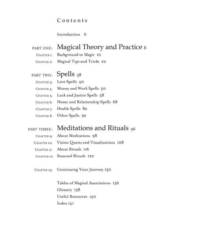 Green Wiccan Spell Book by Silja
