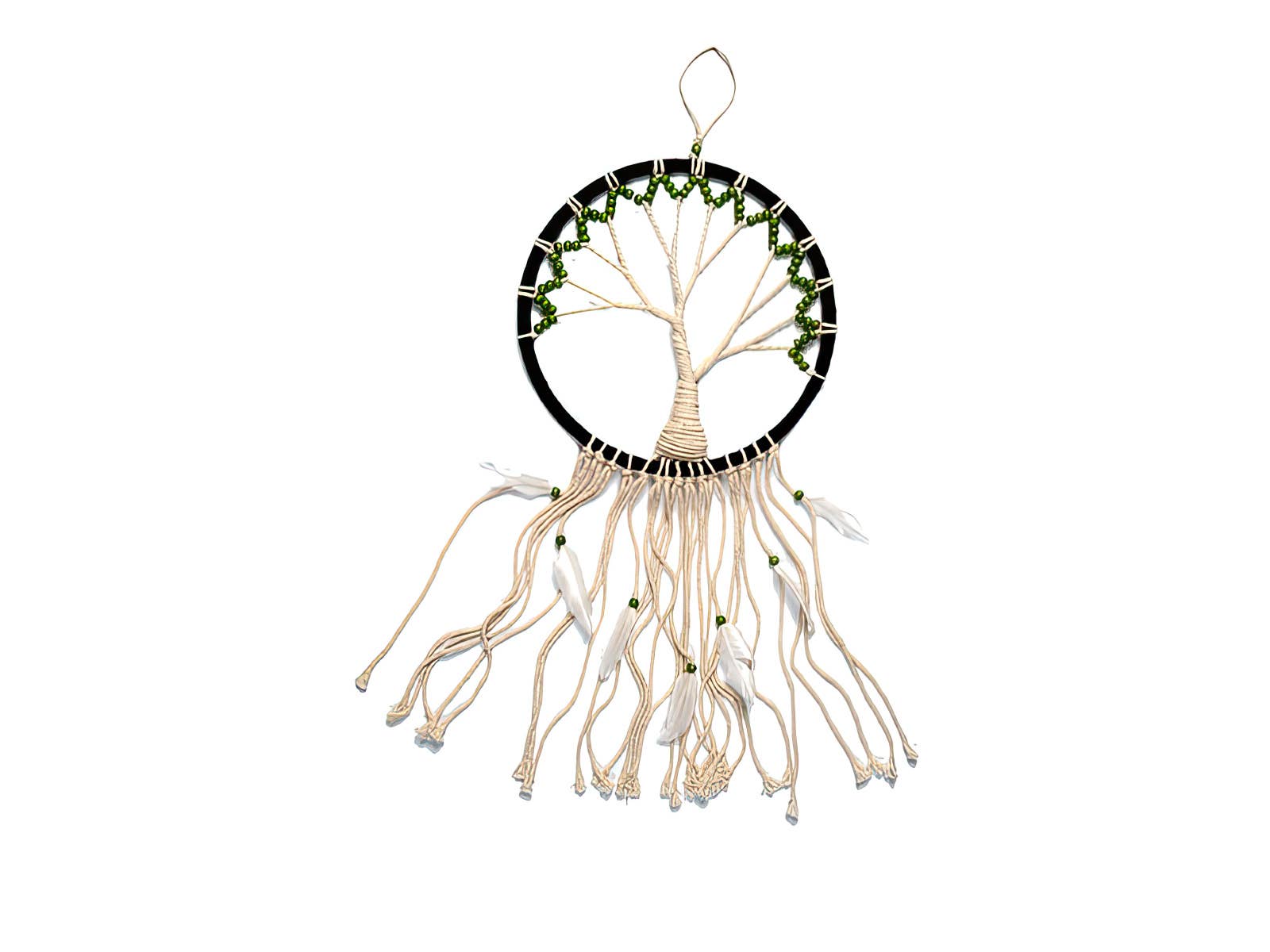 Tree of Life 12 Inch Crochet Dream Catcher