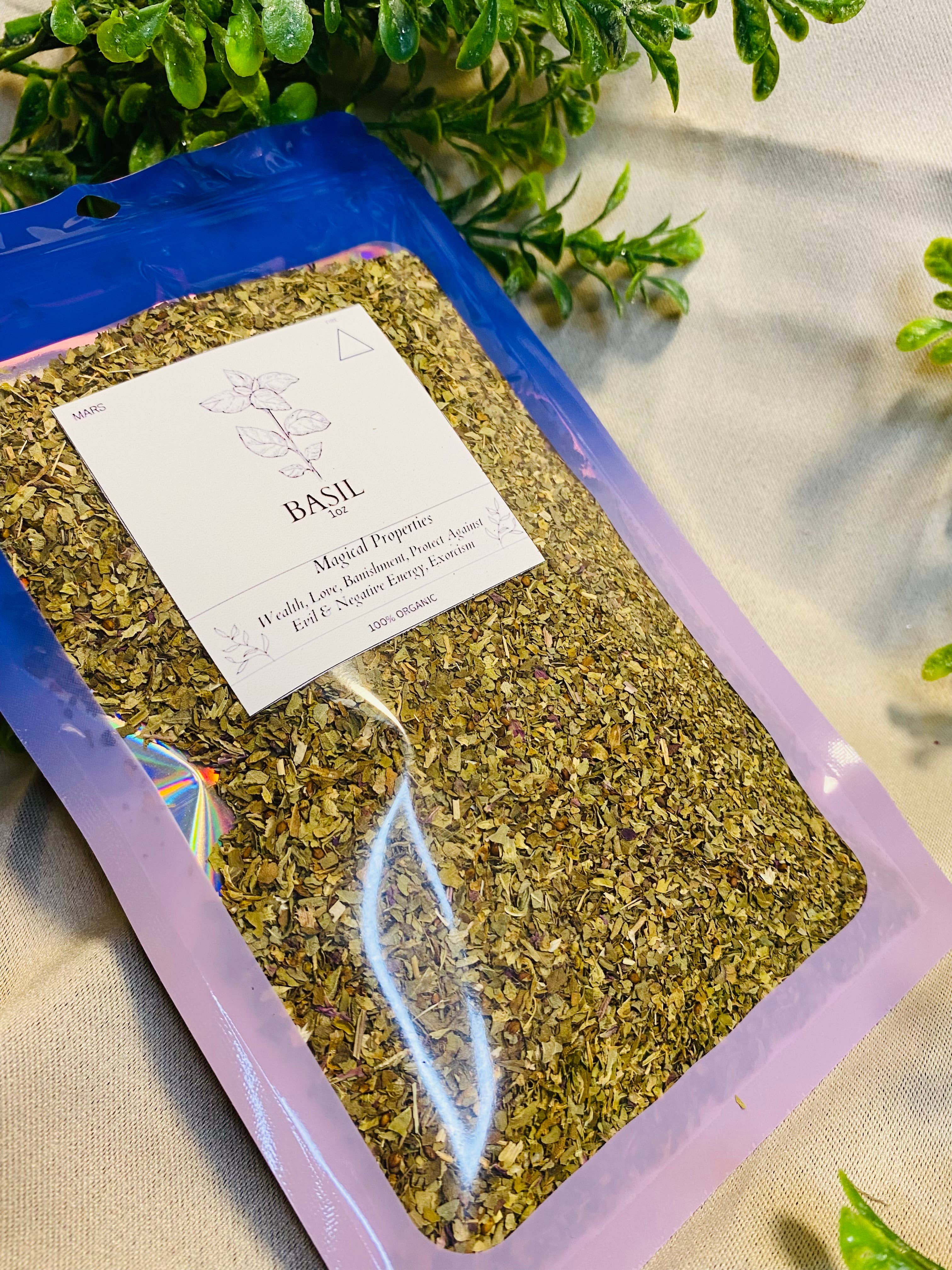 Basil Leaf -100% Organic