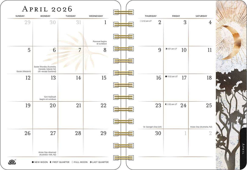 Year of the Witch 2026 Weekly Planner Calendar by Temperance  Alden