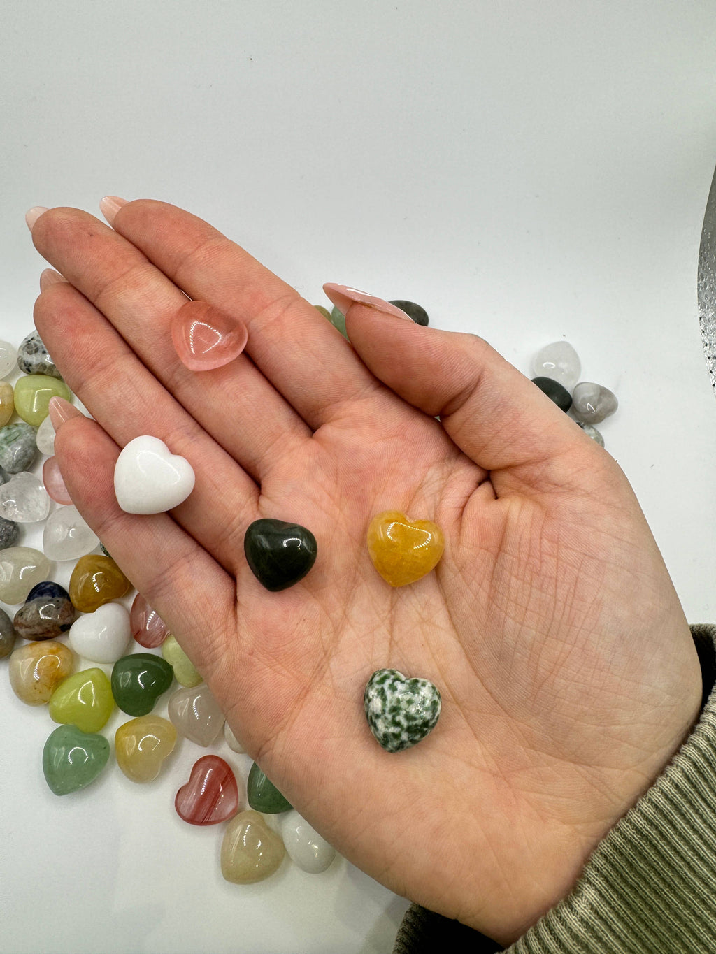 Mini Crystal Hearts - Assorted Crystal Type