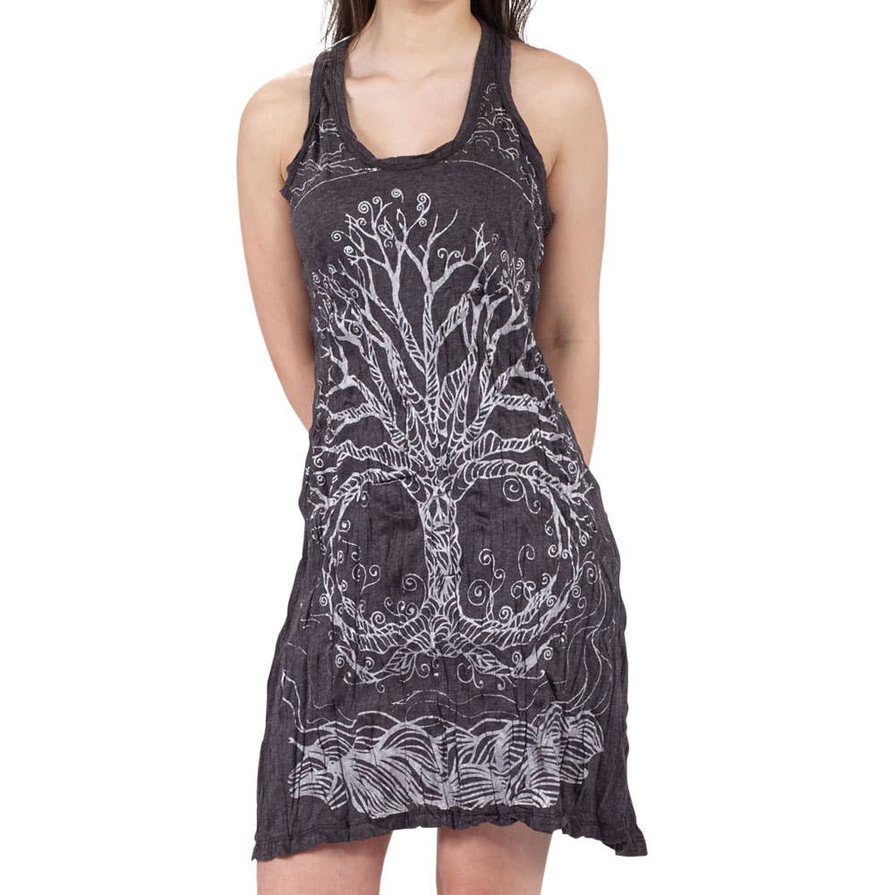 TREE OF LIFE TANK DRESS