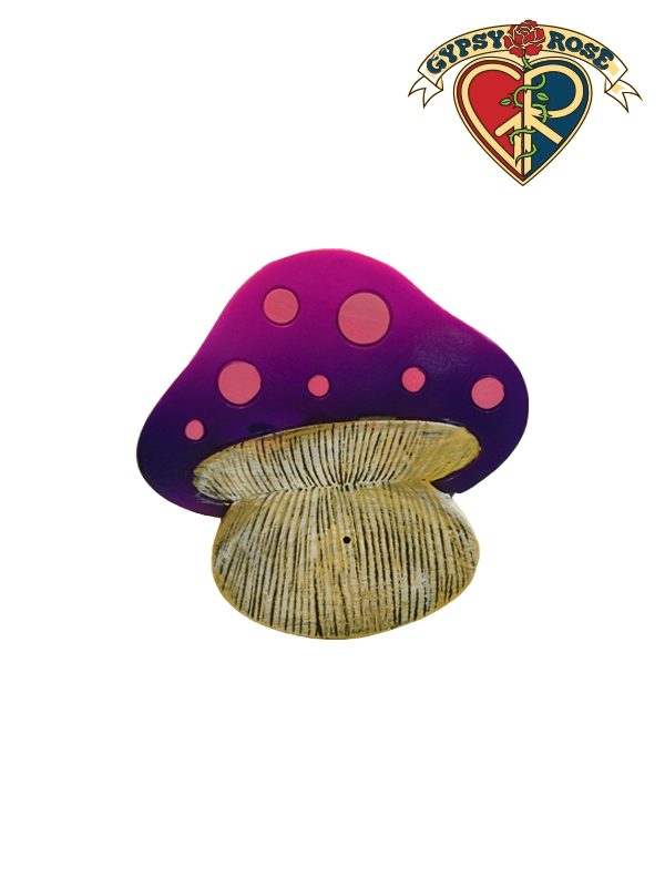 Flat Mushroom Incense Burner