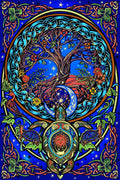 3D Tree Of Life Tortoise Tapestry