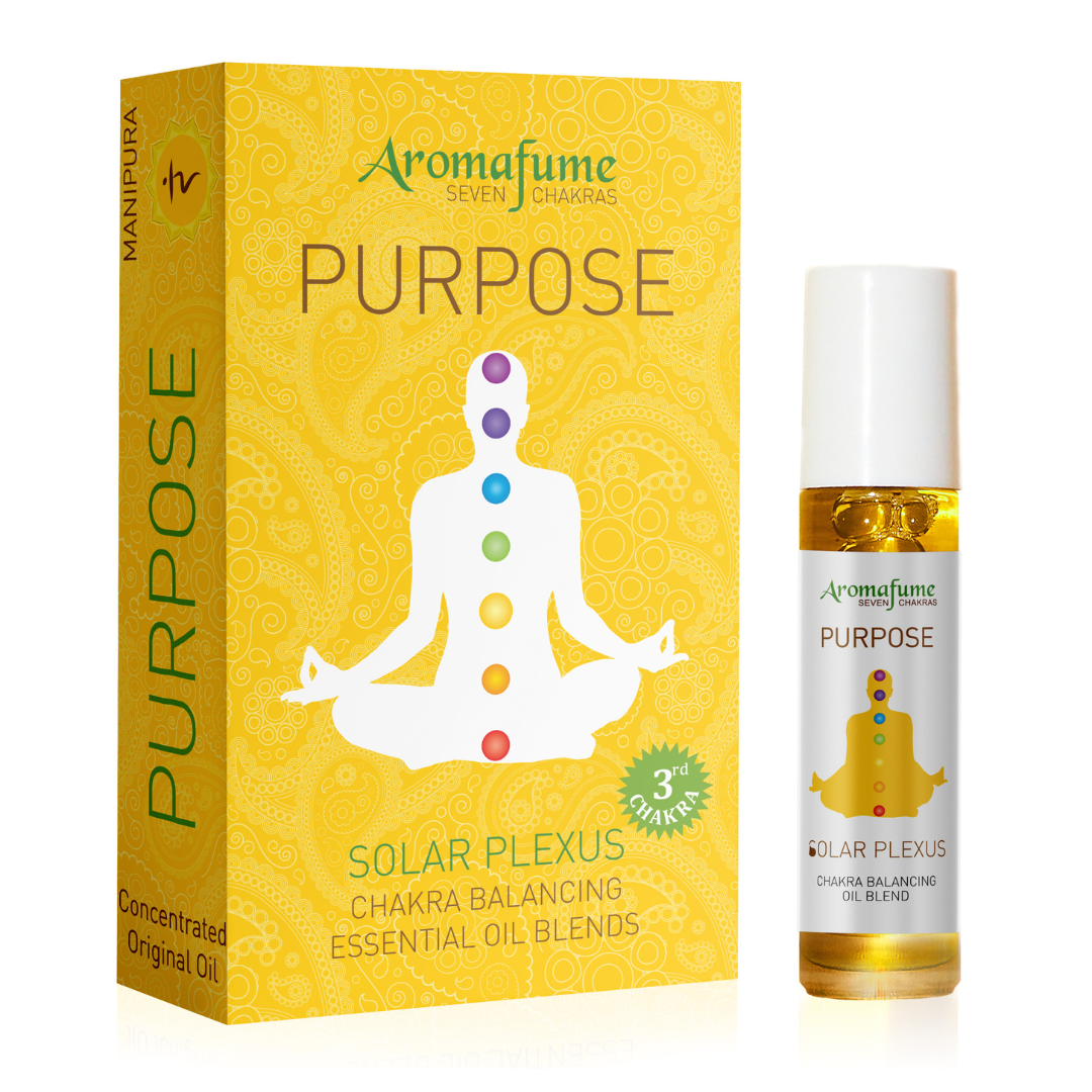 3rd Chakra - Solar Plexus - Manipura Essential Oil Roll-on