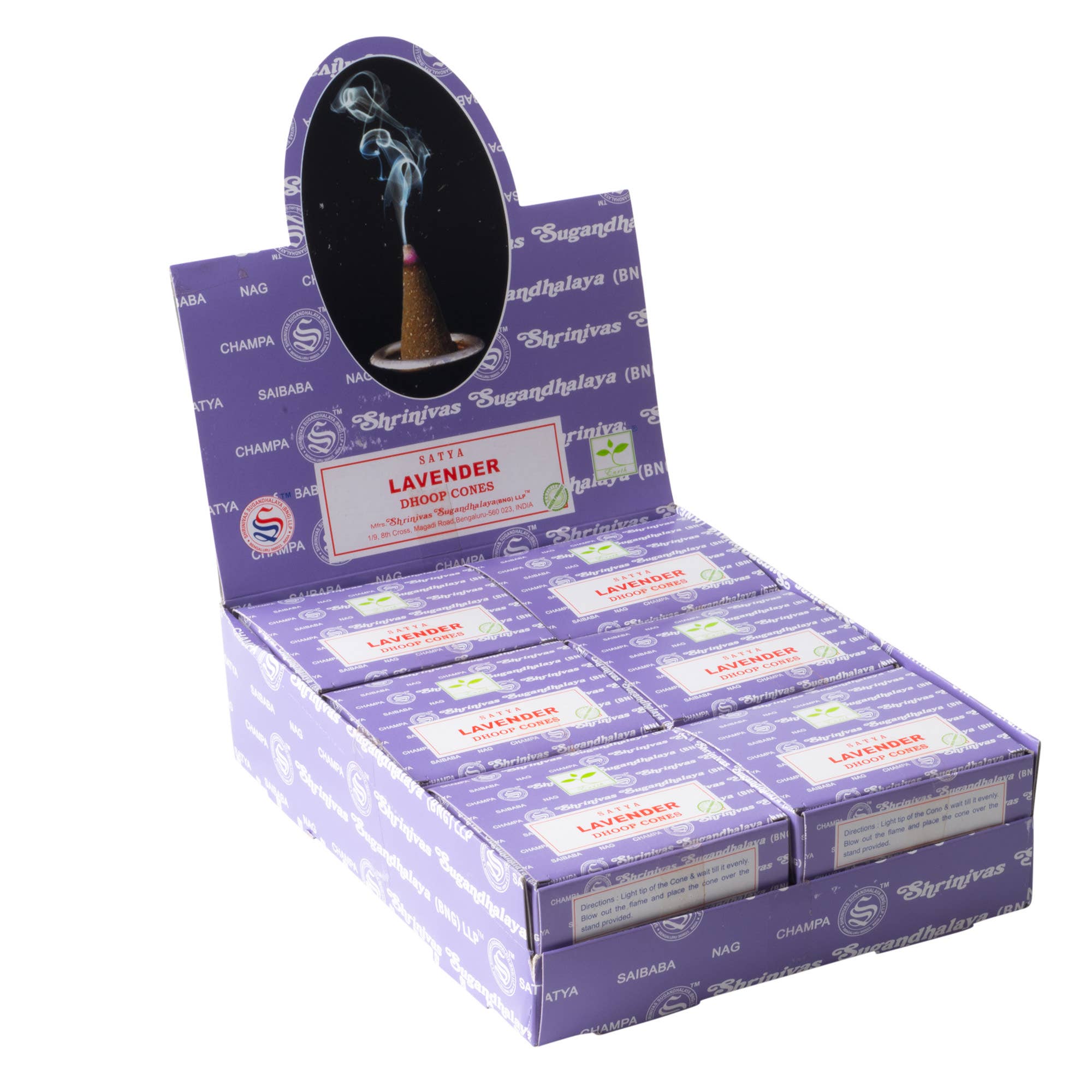 lavender dhoop cones