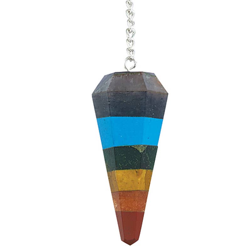 Seven Chakra Beads Pendulum