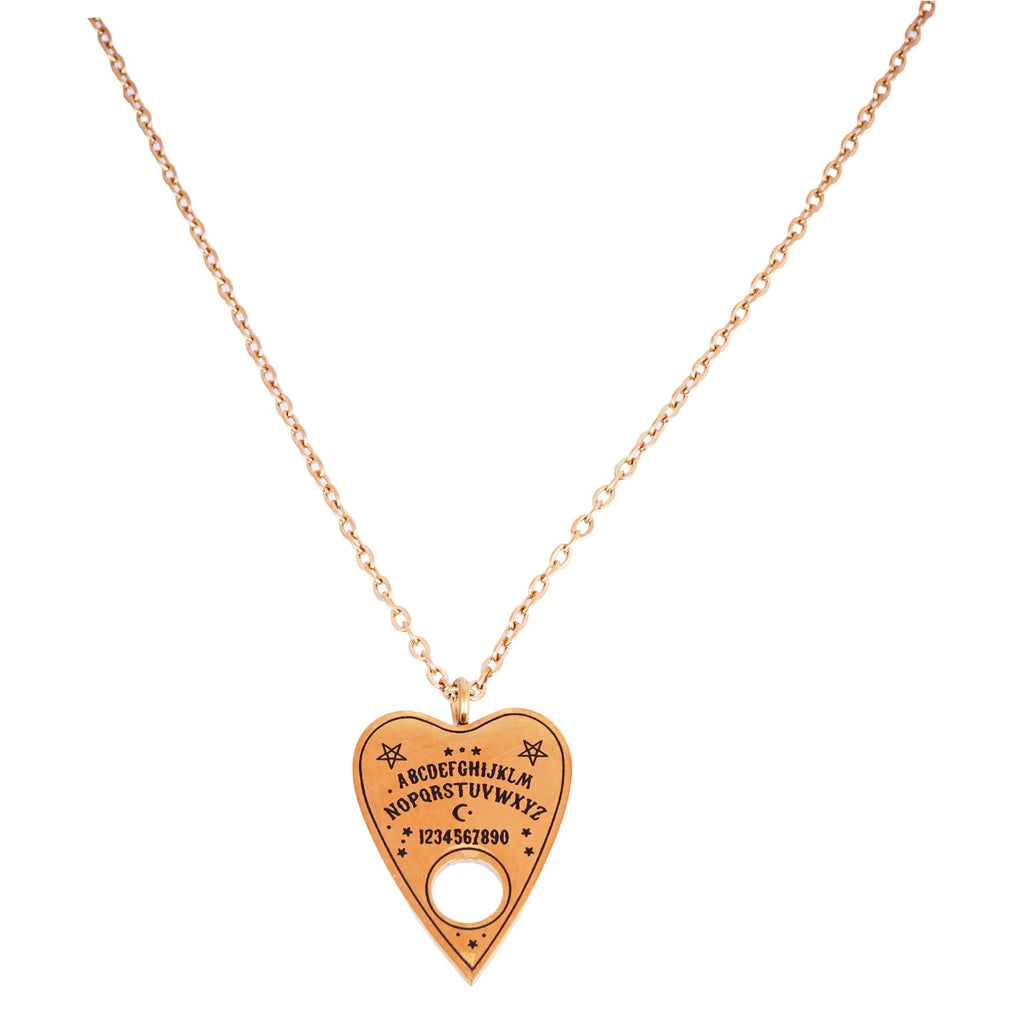 Ouija Planchet Necklace