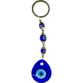 Evil Eye Talisman Key Ring - Evil Eye Teardrop