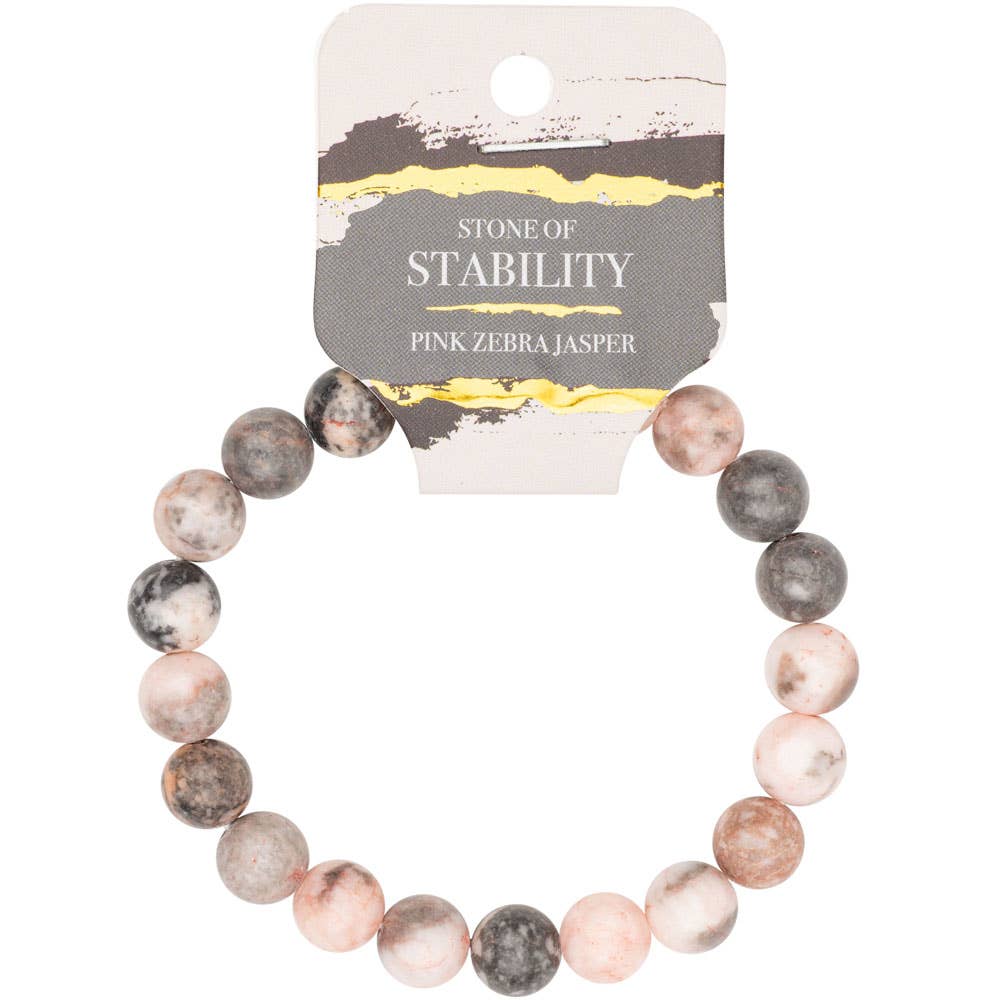 8mm Crystal Gemstone Energy Bead Stretch Bracelets