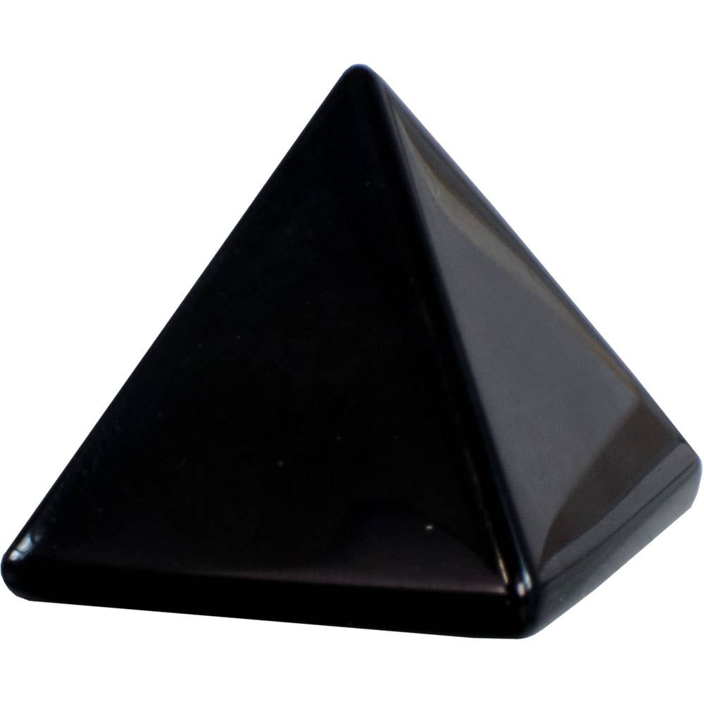Gemstone Pyramid - Black Obsidian (Each)